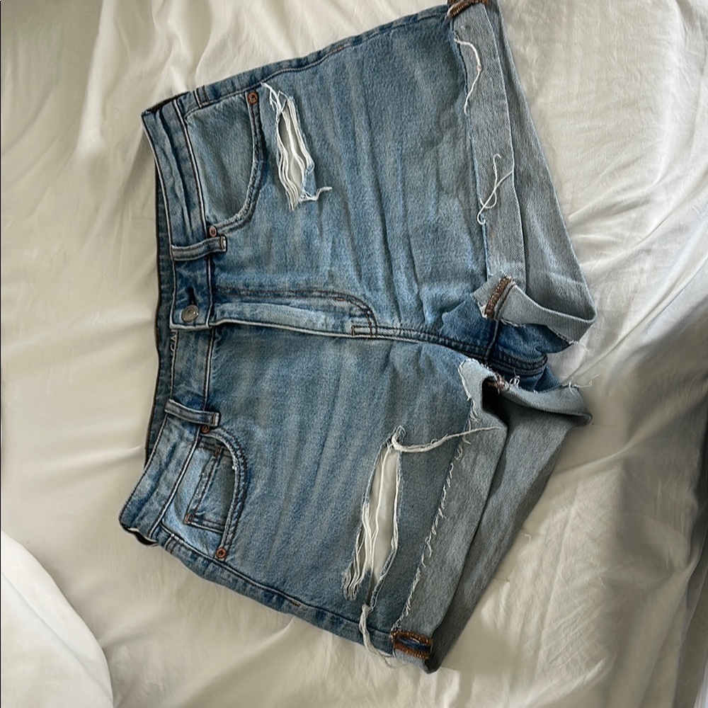 American Eagle Outfitters Light Denim Shorts